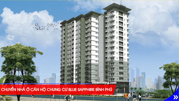Chuyển nhà ở căn hộ chung cư Blue Sapphire Bình Phú - Quận 6, TPHCM