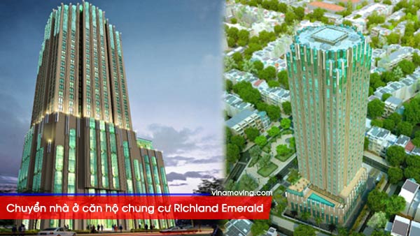 Chuyển nhà ở căn hộ chung cư Richland Emerald - Quận 6, TP Hồ Chí Minh