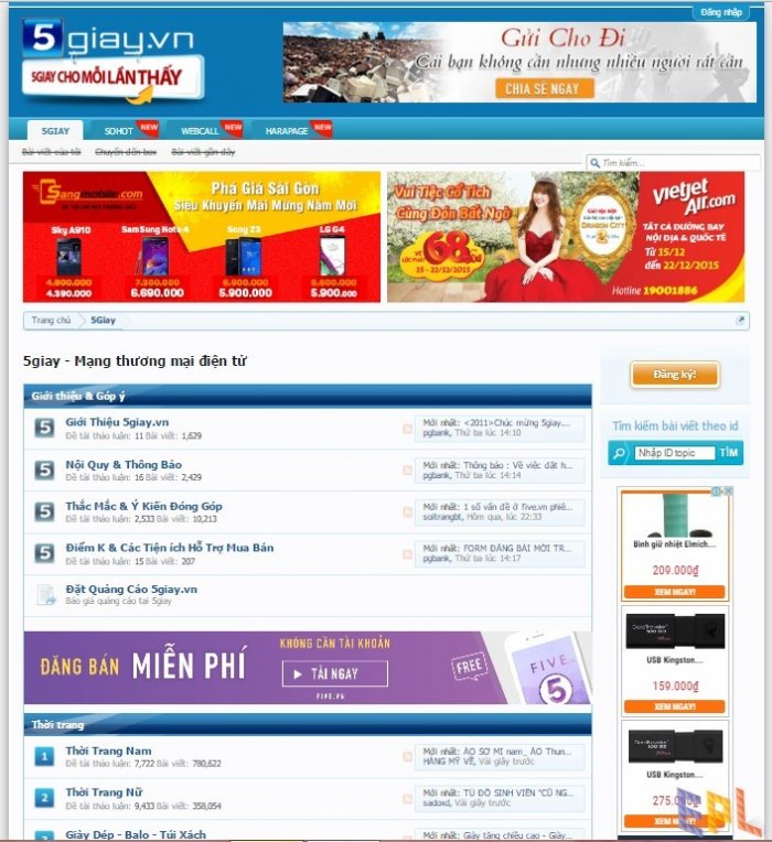 Top 10 trang web thương mại điện tử uy tín hàng đầu Việt Nam hiện nay