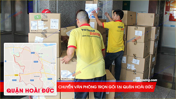 Dịch vụ chuyển văn phòng trọn gói tại Quận Hoài Đức, TP Hà Nội