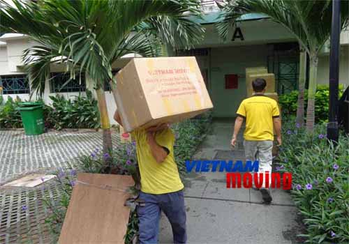 Sự tiện lợi trong cách trung chuyển đồ đạc của VietNam Moving