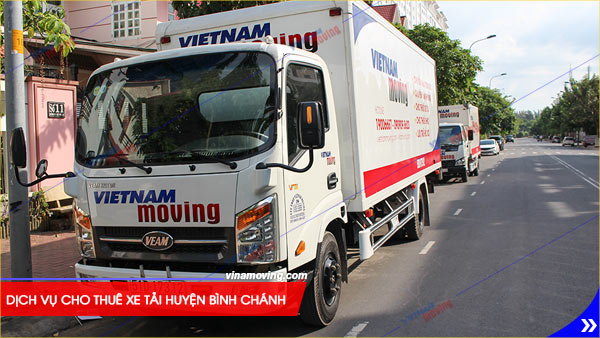 Cho thuê xe tải huyện Bình Chánh uy tín và chất lượng ☎ 19006687
