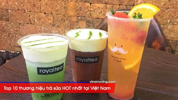 Top 10 thương hiệu trà sữa HOT nhất tại Việt Nam được giới trẻ yêu thích