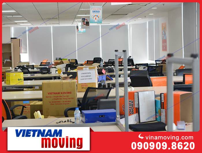Dịch vụ chuyển nhà và chuyển văn phòng Kiến Vàng