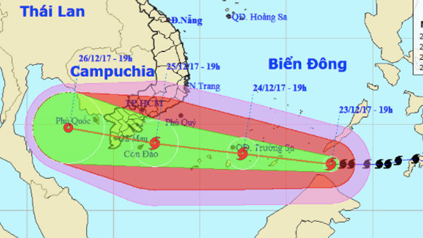 Có nên chuyển nhà khi bão Tembin (bão số 16) đến hay không?