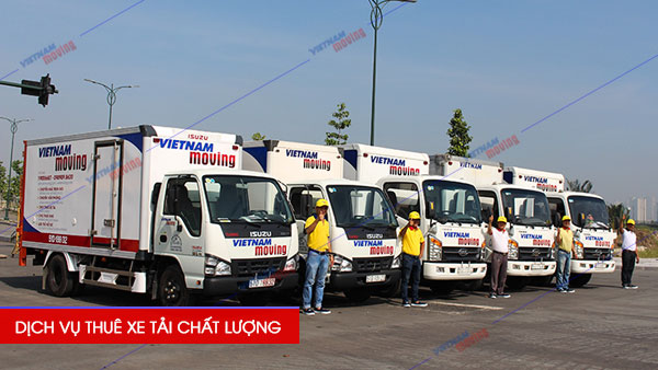 Vina Moving cho thuê xe tải chở hàng giá rẻ Số 1 Việt Nam