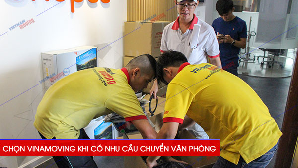 Xem ngày tốt chuyển văn phòng trong tháng 7, Nên chọn Vinamoving khi có nhu cầu chuyển văn phòng