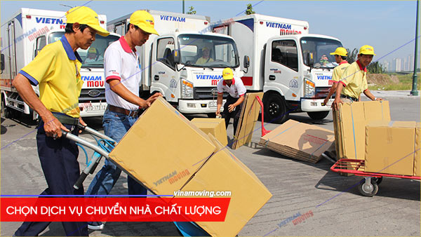 Chọn dịch vụ chuyển nhà chất lượng đảm bảo an toàn cho đồ đạc
