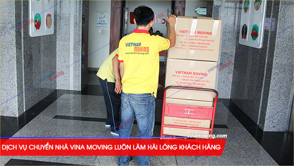 Vinamoving lấy sự hài lòng của khách hàng làm mục tiêu chúng tôi hướng tới