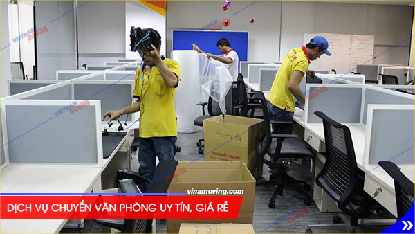 Dịch vụ chuyển văn phòng tại quận Bình Tân, TPHCM, Vinamoving có những nhân viên hàng đầu cả nước về lĩnh vực chuyển văn phòng