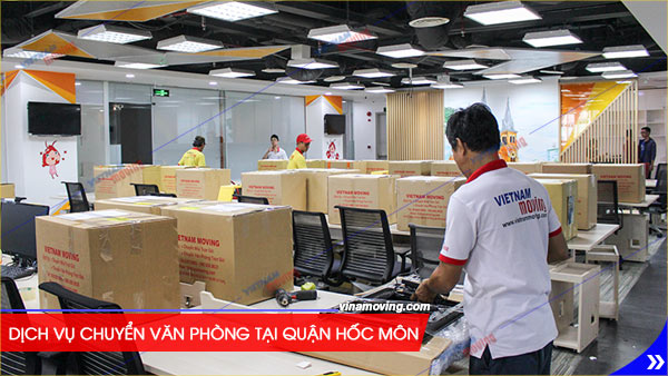 Dịch vụ chuyển văn phòng tại quận Hốc Môn, TPHCM, Với Vinamoving, đồ đạc của bạn sẽ luôn được an toàn trong quá trình vận chuyển