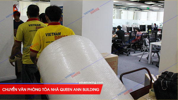 Chuyển văn phòng TÒA NHÀ QUEEN ANN BUILDING-Lê Lai, Quận 1, TPHCM, Dịch vụ chuyển văn phòng trọn gói giá tốt, chuyên nghiệp hàng đầu Việt nam