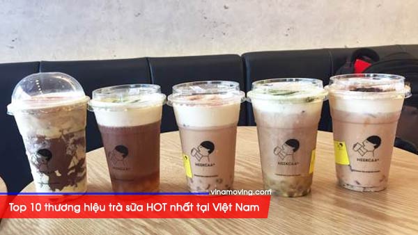Top 10 thương hiệu trà sữa HOT nhất tại Việt Nam được giới trẻ yêu thích 2