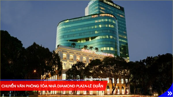 Chuyển văn phòng tòa nhà Diamond Plaza-Lê Duẩn, Quận 1, Tòa nhà Diamond Plaza cho thuê văn phòng đẹp giá rẻ