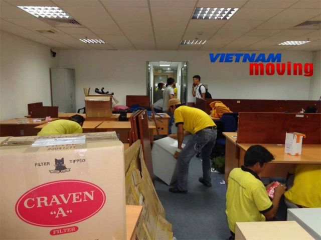 Các loại nguyên phụ liệu cần thiết cho việc chuyển văn phòng