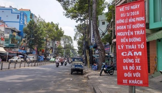 những khung giờ, đường phố nội ô Sài Gòn cấm xe tải di chuyển